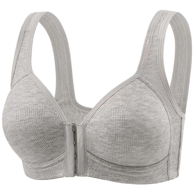 Full Coverage Bra - Plus size bh met voorsluiting, draadloze