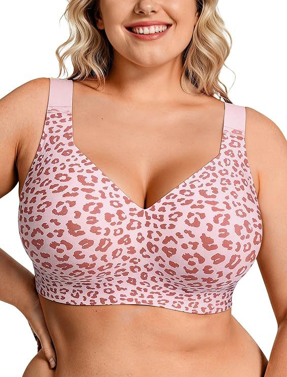 Full Coverage Bra - Plus Size Wireless Jelly BH Dames