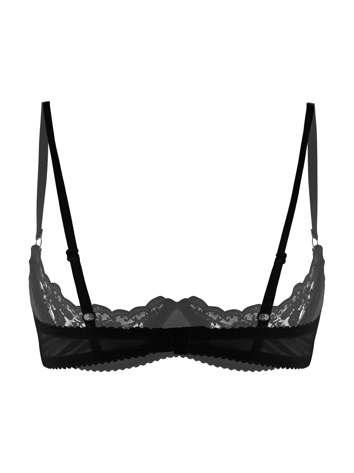 Vrouwen sexy open cups bh pure - Sheer Mesh Bra recensie en prijs