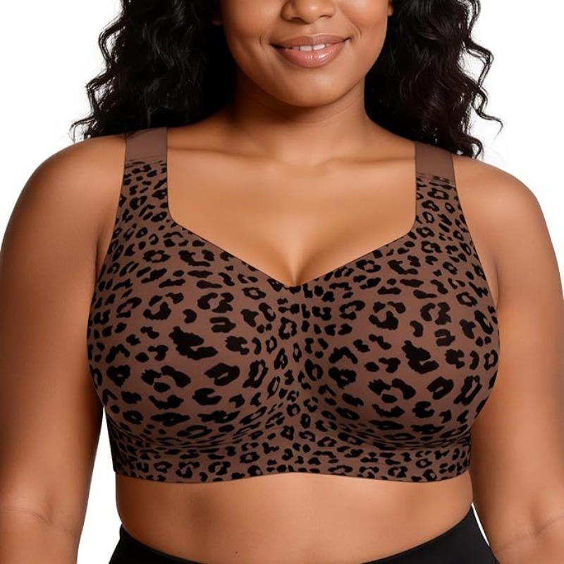 Leopard Jelly-bh's Geen beugel - Full Coverage Bra recensie en prijs